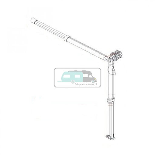 [OCS_2607268] Fiamma Staander en Spanarm CaravanStore 280 >07