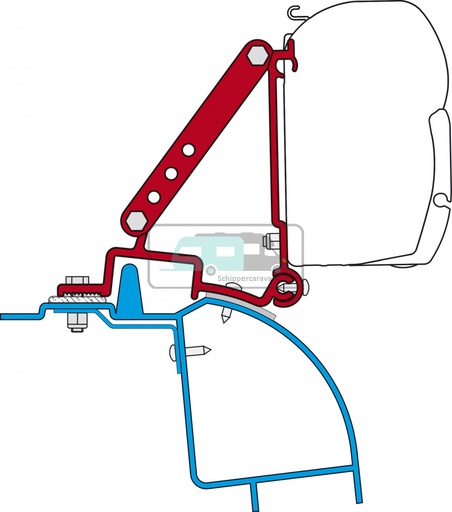 [OCS_2607571] Fiamma Master/Movano/Interstar H2-L2/L3 Kit F45