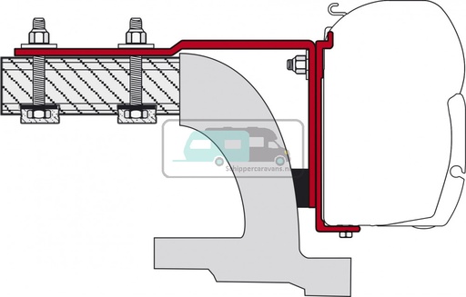 [OCS_2607577] Fiamma Mercedes Vito Kit H1-L1 1996-2003 F45