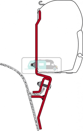 [OCS_2607580] Fiamma VW T3 Kit H1 1979-1990 F45
