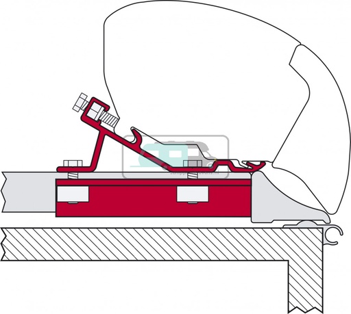 [OCS_2607723] Fiamma Fixing Bar Kit F65/F80