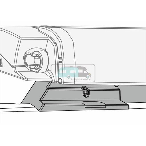 [OCS_2607742] Fiamma Kit Rain Guard + Cover F40 Van Ford Custom L1