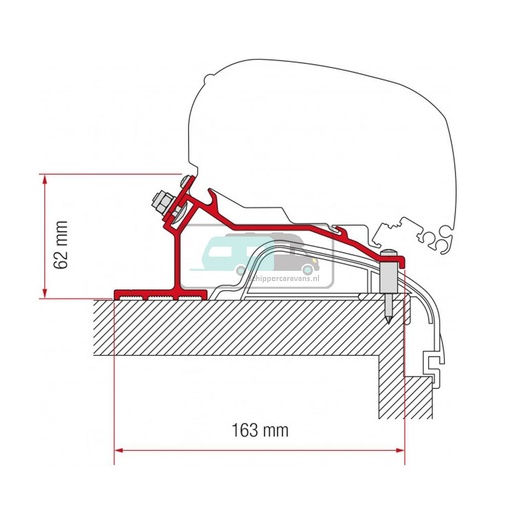 [OCS_2607842] Fiamma Hobby Premium/Ontour Kit >2012 F65/F80