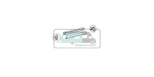 [OCS_2612020] Thule Eindkap Lead Rail LH+RH 2000