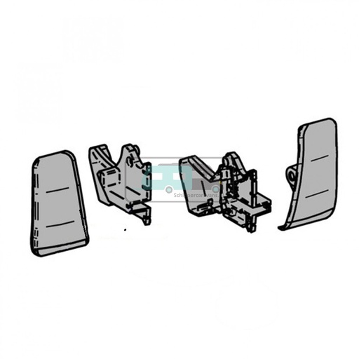 [OCS_2612082] Thule Eindkap Lead Rail LH+RH 8000