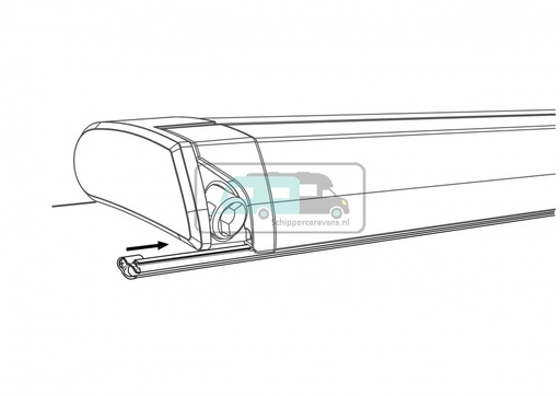 [OCS_2612181] Thule QuickFit/EasyLink Awning Fixation Kit 6200/6300/9200