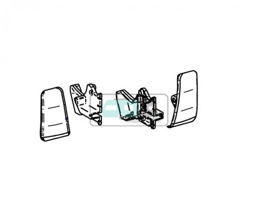 [OCS_2612234] Thule Eindkap Lead Rail LH+RH 8000