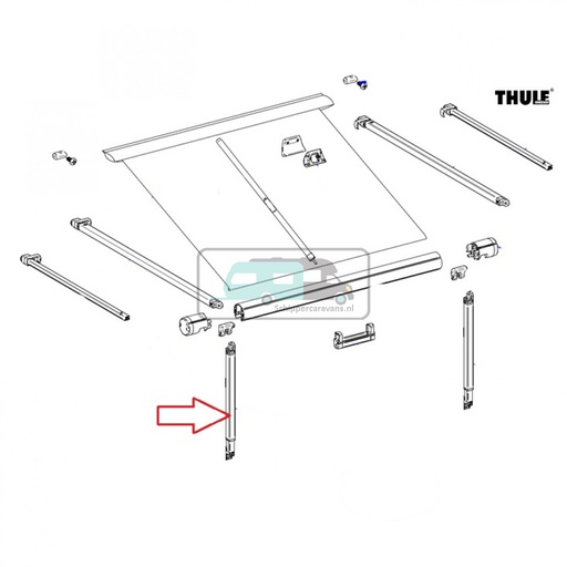 [OCS_2612279] Thule Support Arm 1200 3.00/3.25