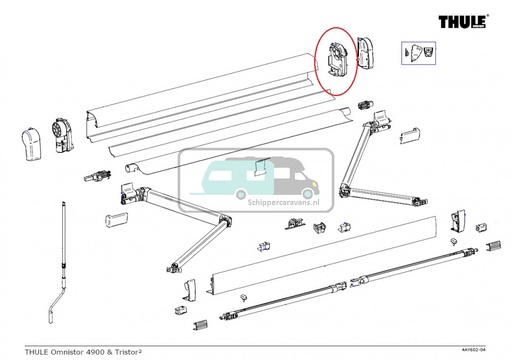 [OCS_2612329] Thule Binnenkap RH 4900
