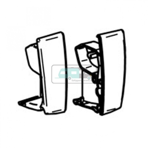 [OCS_2612362] Thule LH+RH Endcap leadrail 6200 antra