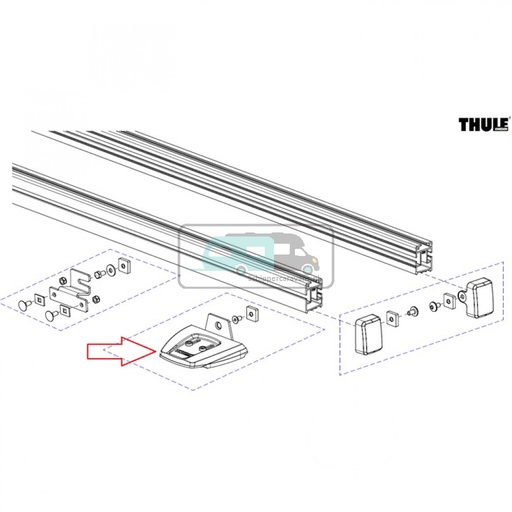 [OCS_2612373] Thule Ducato H2> 2017 Luifel SmartClamp