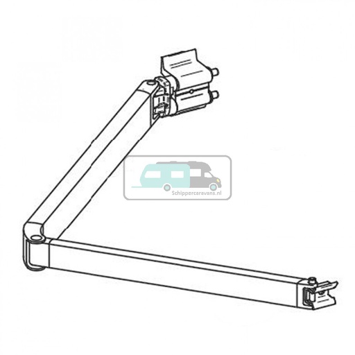 [OCS_2612405] Thule Knikarm Compleet RH 5102