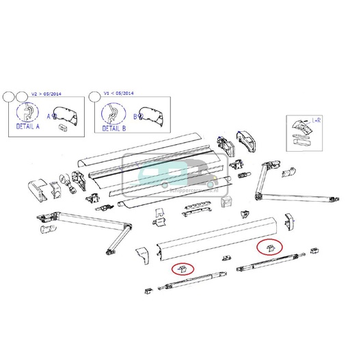 [OCS_2612444] Thule 6300 Staander 2.60 mtr XL