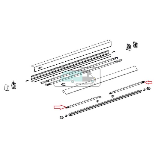 [OCS_2612550] Thule Support Arm 3200 1.90