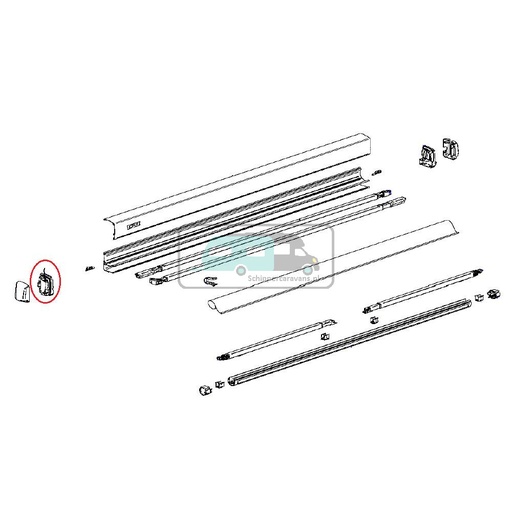 [OCS_2612557] Thule Endplate Assy L 3200