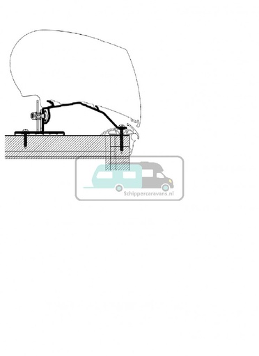 [OCS_2617043] Thule Caravan Roof Adapter