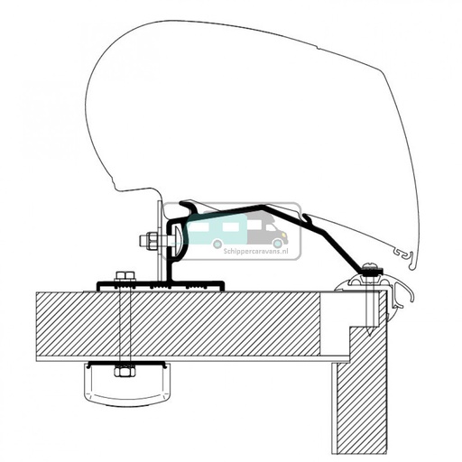 [OCS_2617049] Thule LMC Caravan Roof Adapter Kit