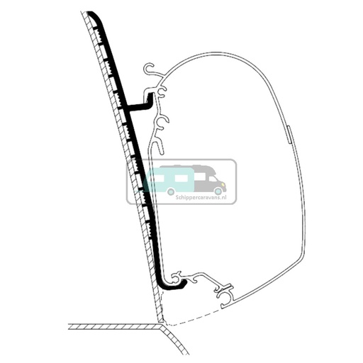 [OCS_2617132] Thule Renault Master H3 High Roof Adapter