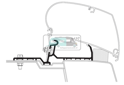 [OCS_2617212] Thule Renault Master/Opel Movano <2022 Roof Adapt
