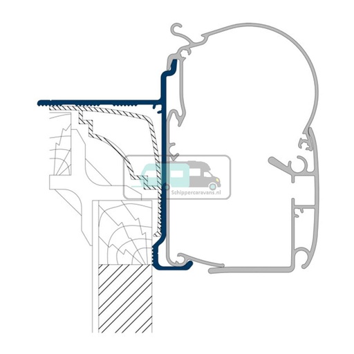 [OCS_2625247] Dometic Bürstner/Hobby SQ Adapter