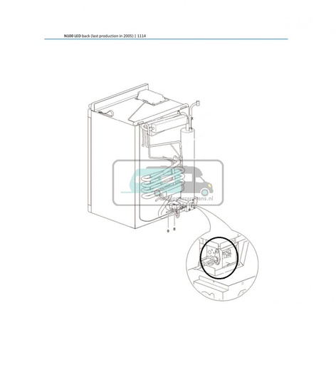 [OCS_623623] Thetford N100A Koelkast Bougie 