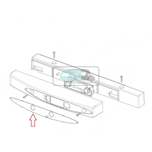 [OCS_626975] Thetford N112 LCD Koelkast Display Front 