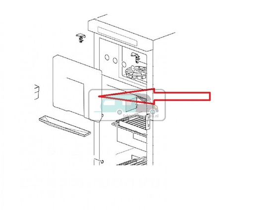 [OCS_691112] SR freezer door