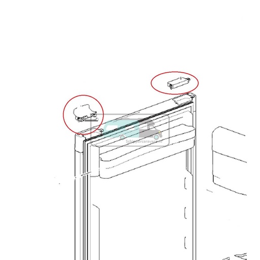[OCS_69146827] Thetford Koelkastsluiting N3***/N4***
