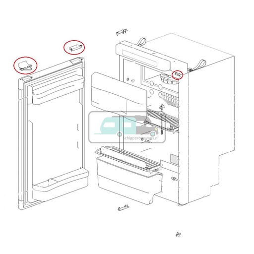 [OCS_69173927] Thetford Koelkastsluiting N4***