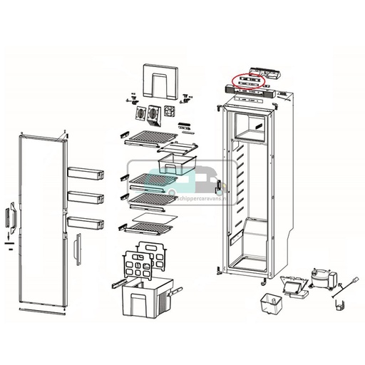 [OCS_692803] Thetford Controle Paneel T2152