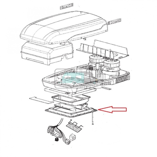 [OCS_700002] Dometic B1500S Airco Binnenkader Frame
