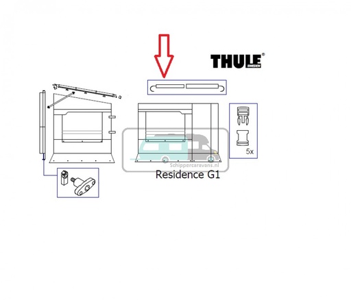 [OCS_700393] Thule Residence Varandastang