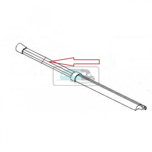 [OCS_700522] Fiamma einddeel dakligger C.store