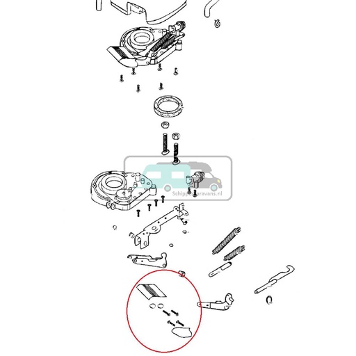 [OCS_700714] Thetford Aqua Magic Galaxy Voetpedaal 