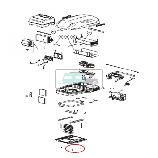 [OCS_700807] Dometic B1600 Plus Bevestigingsbout nr.53