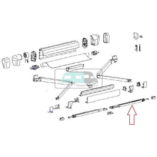 [OCS_701068] Thule Support Arm 5002/5003 2.30