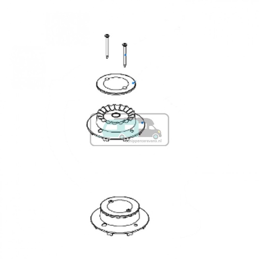 [OCS_701166] Dometic CU400 Brander Kit D=45mm