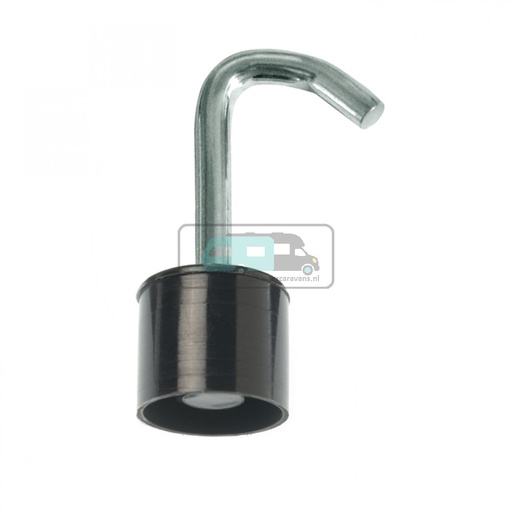 [OCS_96482400] Campking Tentdop met Haak Universeel Omslag 22mm 3st.