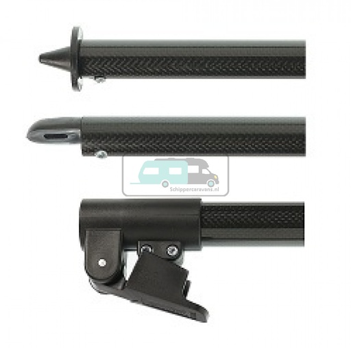 [OCS_96972330] Campking Stormstok puntdop 28/25mm 180-260cm CFRP