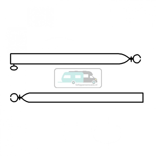 [OCS_96973460] Campking Spanstok 22/19mm 70-120cm Premium