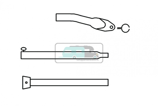[OCS_96977060] Campking Aandrukstang 22/19 mm Premium
