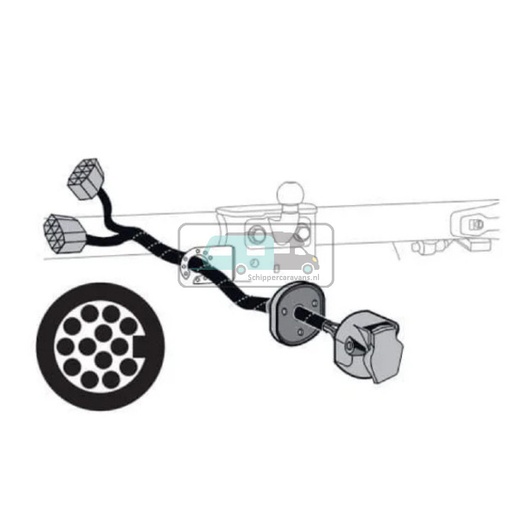 [OCS_0905204] Thule VeloSwing Wiring Kit >2011 (13pin)