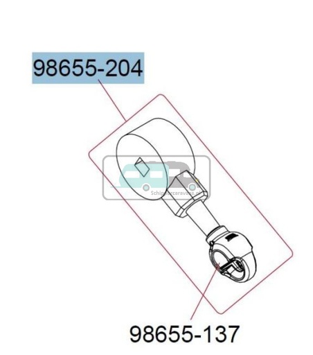 [OCS_A9900755] Fiamma Opdraaimechanisme F65S Deep Black