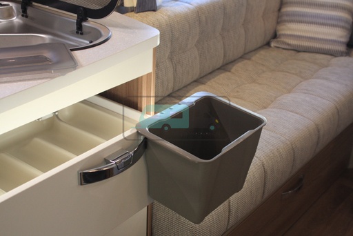 [OCS_0113005] Afvalemmer Inbouw 5L Grijs