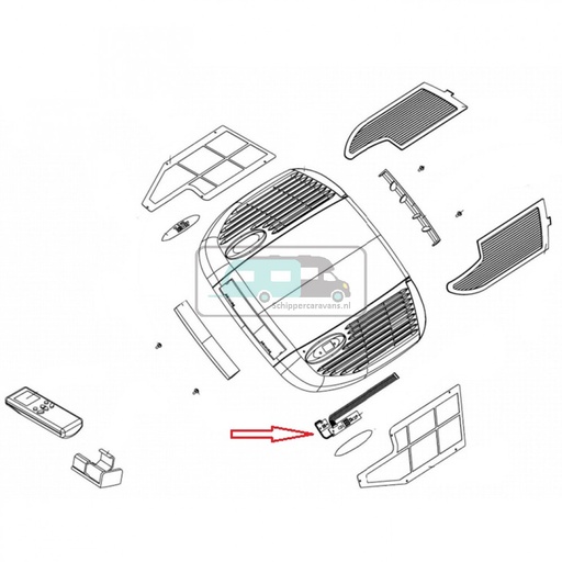 [OCS_0115306] Telair Silent Ontvanger voor Afstandsbediening 7400H/8400H