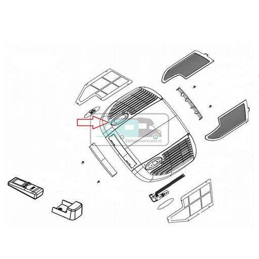 [OCS_0115328] Telair Luchtverdeler Silent