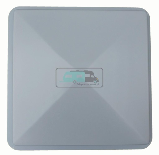 [OCS_A0034915] Dakluikkap 40x40cm Wit