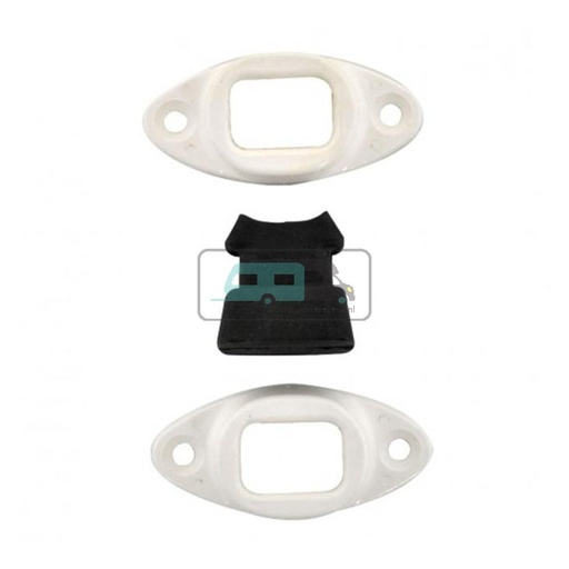 [OCS_A0033315L] Deurvanger Kunststof 3-delig