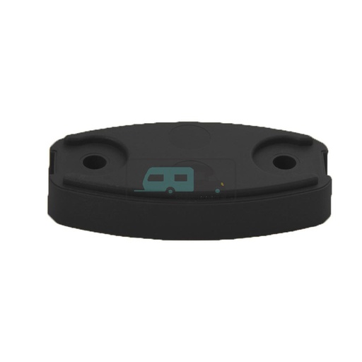 [OCS_0404038B] Deurvanger Onderlegplaat Plopp Zwart