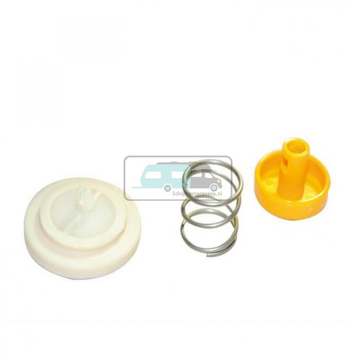 [OCS_0752478] Beluchtingsknop + veer. geel